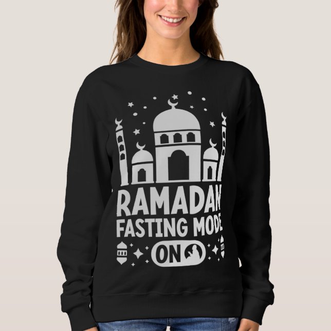 Camiseta Ramadan Fasting Mode On Allah Religion Koran Islam (Frente)