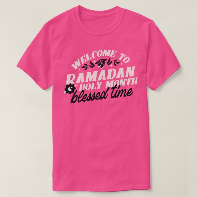 Camiseta Ramadan Kareem Eid Mubarak Islam Islâmico 3 (Frente do Design)