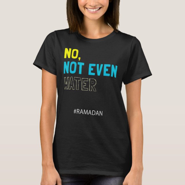 Camiseta Ramadan Kareem Festa Islâmica Para Homens Mulheres (Frente)