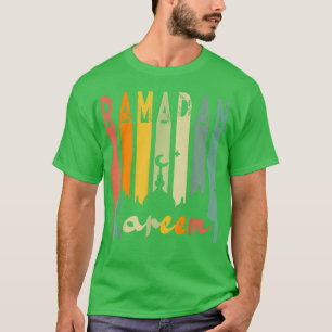 Camiseta Ramadan Kareem Happy Ramadã Muçulmanos Santo Mês F
