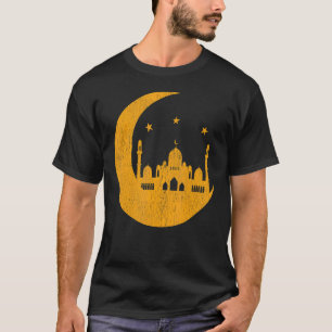 Camiseta Ramadan Mubarak abençoou Mês de Celebração Muçulma