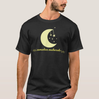 Camiseta Ramadan Mubarak Feliz Mês Sagrado 2022 Ramadã