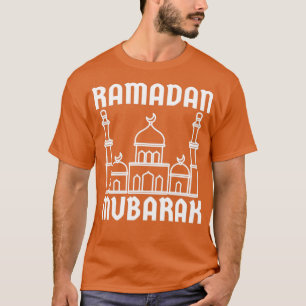 Camiseta Ramadan Mubarak, muçulmana muçulmana de festa islâ