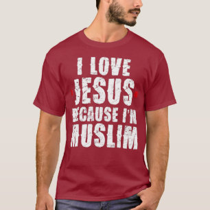 Camiseta Ramadan Shirt Mubarak Quran I Love Jesus Muslim
