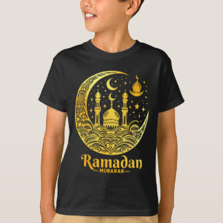 Camiseta Ramadão Kareem Feliz Jejum Ramadão Mubarak Islã