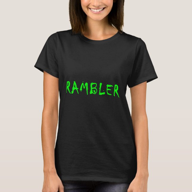 Camiseta Rambler  (Frente)