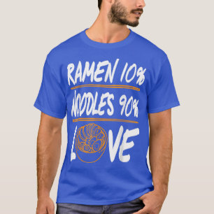 Camiseta Ramen 10 Noodles 90 Love 1118