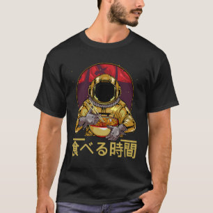 Camiseta Ramen Astronaut Soba Udon Bowl Anime Manga Noodle
