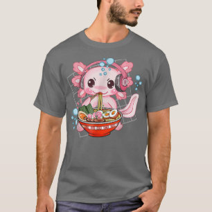 Camiseta Ramen Axolotl Kawaii Anime Comida japonesa present