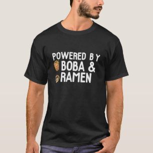 Camiseta Ramen Boba Tea K-Pop Japonês Nodles Anime