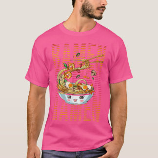 Camiseta Ramen Bowl Anime de Sopa de Noodle Coreana Foodi