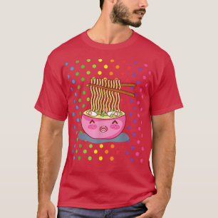 Camiseta RAMEN Bowl Funny Kawaii Decor Para Raparigas Kawai