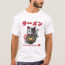 Camiseta Ramen Brings Happiness!