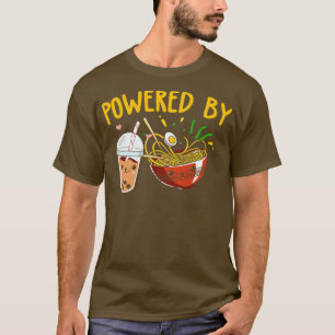 Camiseta Ramen Bubble Tea Boba Noodles Japoneses