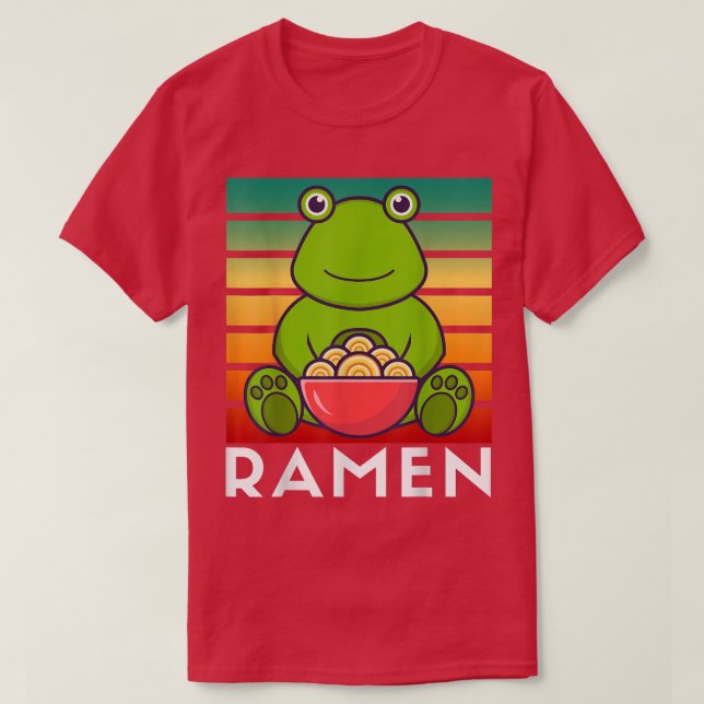 Camiseta Ramen Cat Neko Anime Kawaii Japonês Merch Gifts W (Frente do Design)