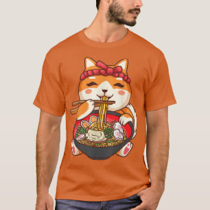 Camiseta Ramen CatJapan Kawaii Anime Lover 1167