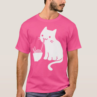 Camiseta Ramen De Gato De Gato Cinto