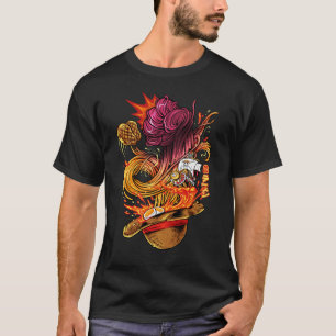 Camiseta ramen de palha
