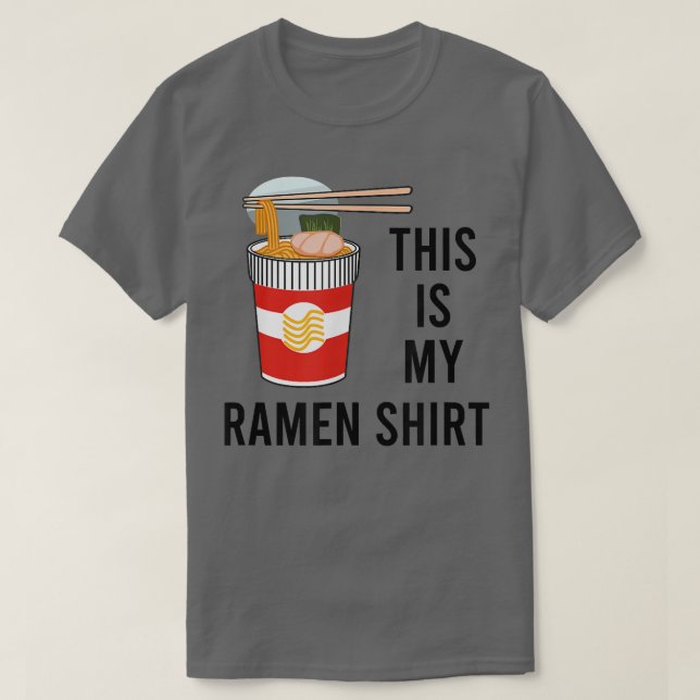 Camiseta Ramen Design Comida Japonês Art Ramen Noodles (Frente do Design)