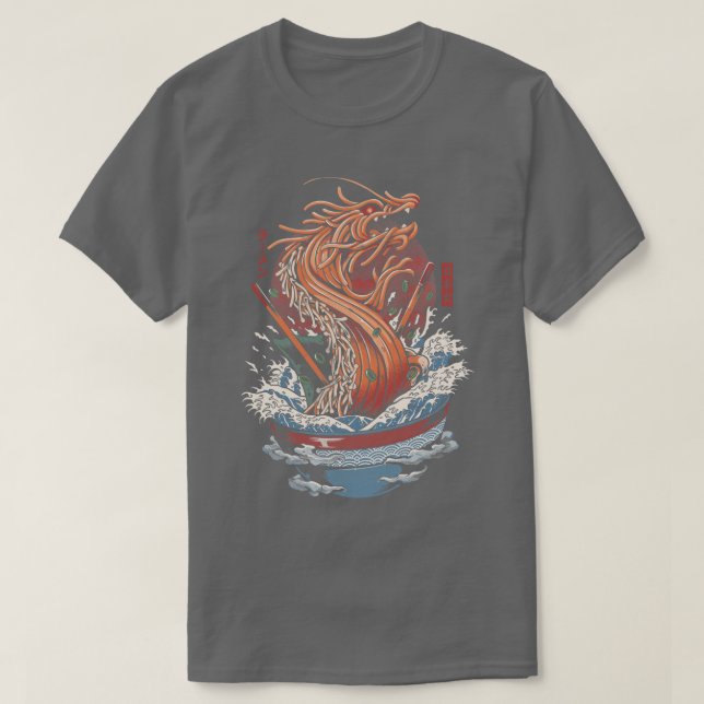 Camiseta Ramen Dragon (Frente do Design)