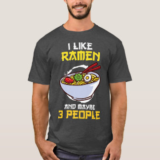 Camiseta Ramen E 3 Pessoas - Comida Japonesa 1310