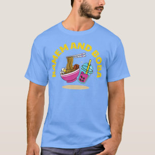 Camiseta Ramen E Boba Comida Bowl Ram