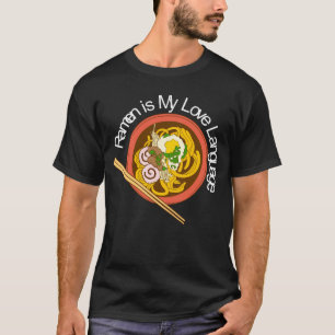 Camiseta Ramen é minha língua de amor, Noodle Bowl