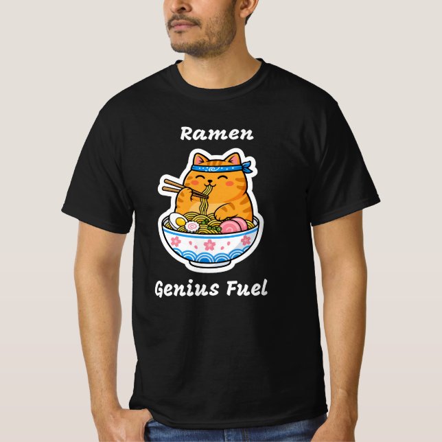 Camiseta Ramen Genius Fuel (Frente)