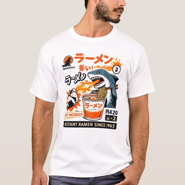 Camiseta Ramen Instantâneo Picante Desde 1963 (Frente)