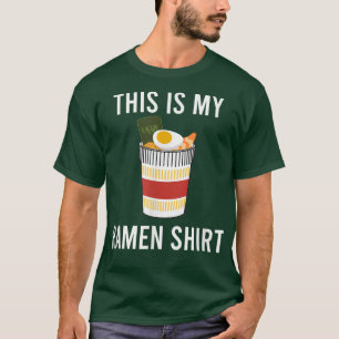 Camiseta Ramen Ironic Dizendo Cultura Da Comida Japonesa