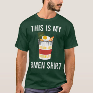 Camiseta Ramen Ironic Dizendo Cultura Da Comida Japonesa