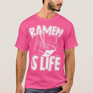 Camiseta Ramen Is Life Anime Japonês Noodle Soup1584