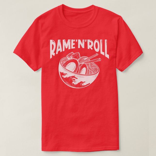 Camiseta Ramen Japan Kawaii Noodle Bowl Pun 1059 (Frente do Design)