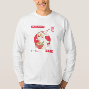 Camiseta Ramen Japonês Noodles Sweet Dog Come Ramen