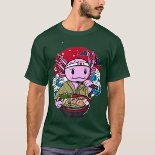 Camiseta Ramen japonesa anime engraçado Japão aolotl wa