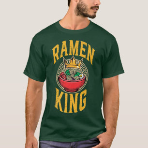 Camiseta Ramen King, Bonito Anime Japonês Para Homens, Nood