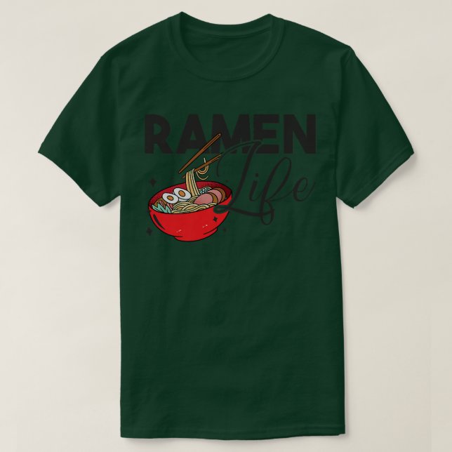 Camiseta Ramen Life, Ramen Lover1952 (Frente do Design)