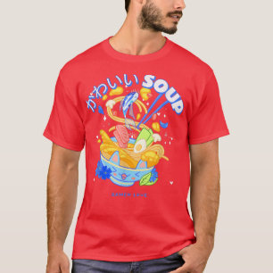 Camiseta Ramen Love Japonês Comida Japão Aestético