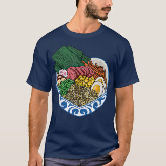 Camiseta Ramen Lover Heart Bowl Noodles Japoneses