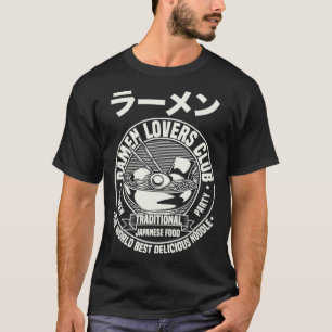 Camiseta Ramen Lovers Club Tradicional Japonês
