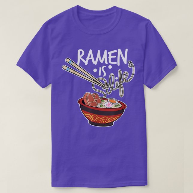 Camiseta Ramen Manga Bubble Tea Gift (Frente do Design)