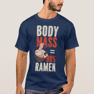 Camiseta Ramen Noodle Bowl Adora Japonês Kawaii Body Mass =