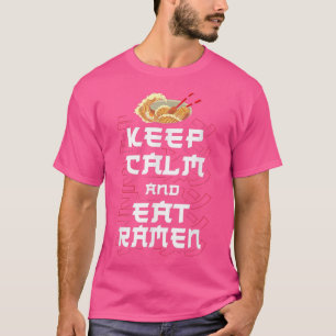 Camiseta Ramen Noodle Bowl Adora Japonês Kawaii Mantém Calm