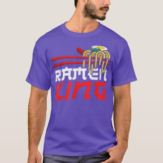 Camiseta Ramen Noodle Bowl Ama Japonês Kawaii King Ramen