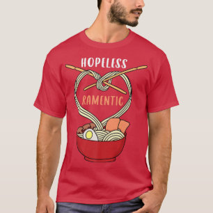Camiseta Ramen Noodle Heart 178 sem esperança