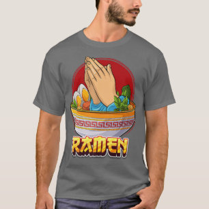 Camiseta Ramen Noodle Soup Japonês Dish Christian Trust