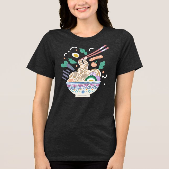 Camiseta Ramen Noodles Lover (Frente)