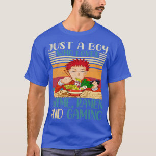 Camiseta Ramen Noodles Otaku Gamer Anime Manga