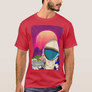 Camiseta Ramen Noodles Retro 80s Art Vaporwave Astron