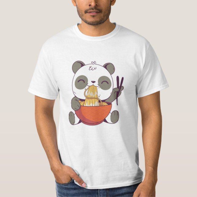Camiseta Ramen Panda (Frente)